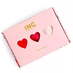 INC Women’s 3-pk Underwear Lace Thong New Large